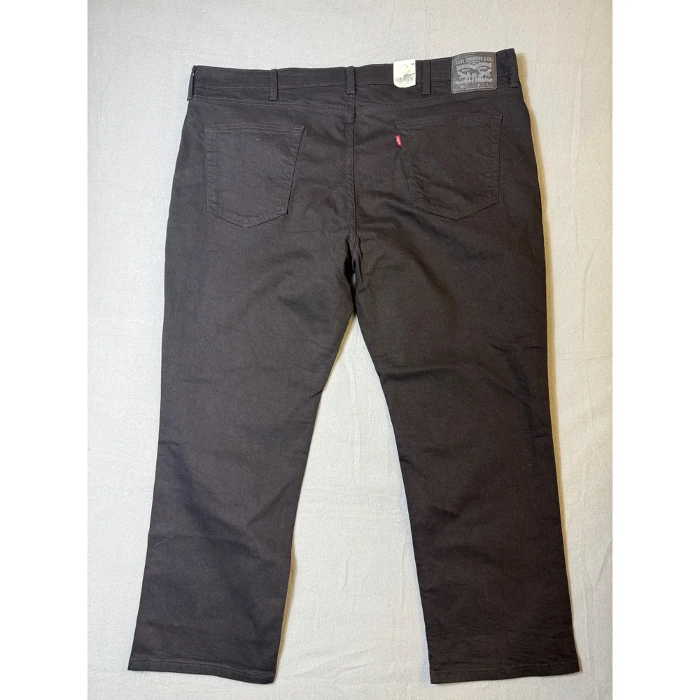 Levi's 541 Athletic Taper Men Pants 48x29 Black NWT Stretch Denim 18757-0105